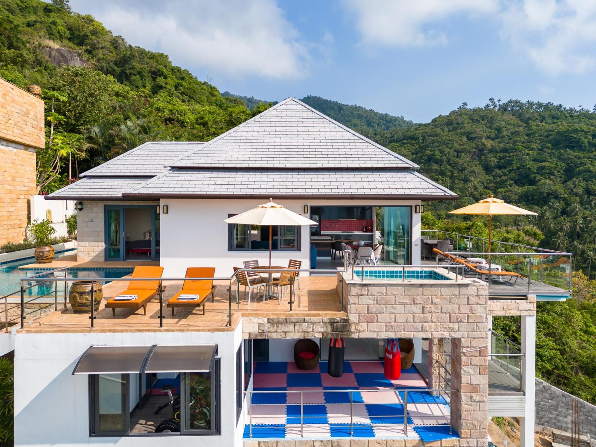 Tropical Villa 3 Lamai Beach  Exterior photo